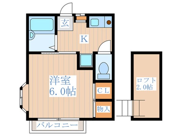 ファミール貫井の物件間取画像